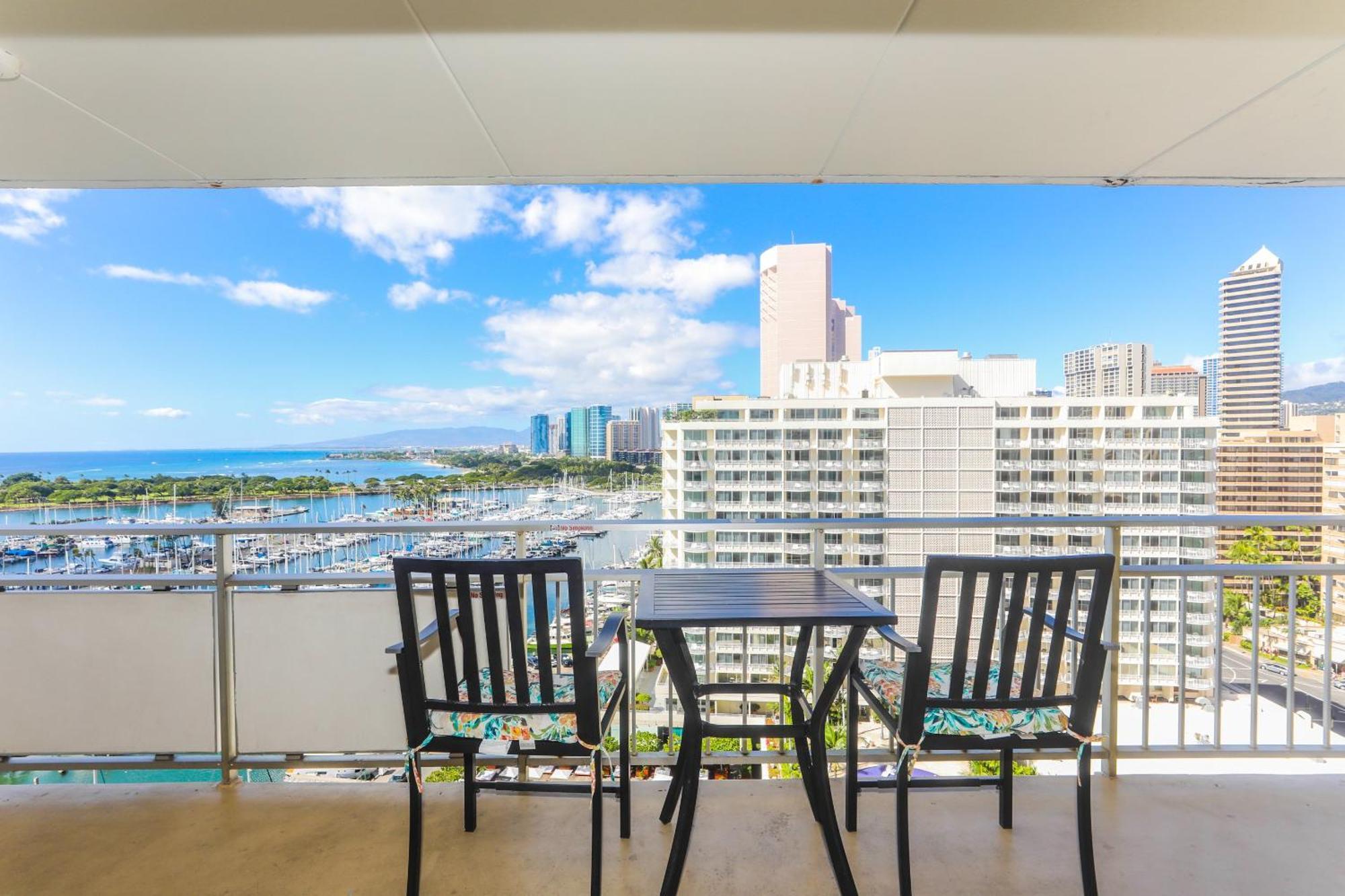 Ilikai Tower 1533 Yacht Harbor View 1Br Lejlighed Honolulu Eksteriør billede